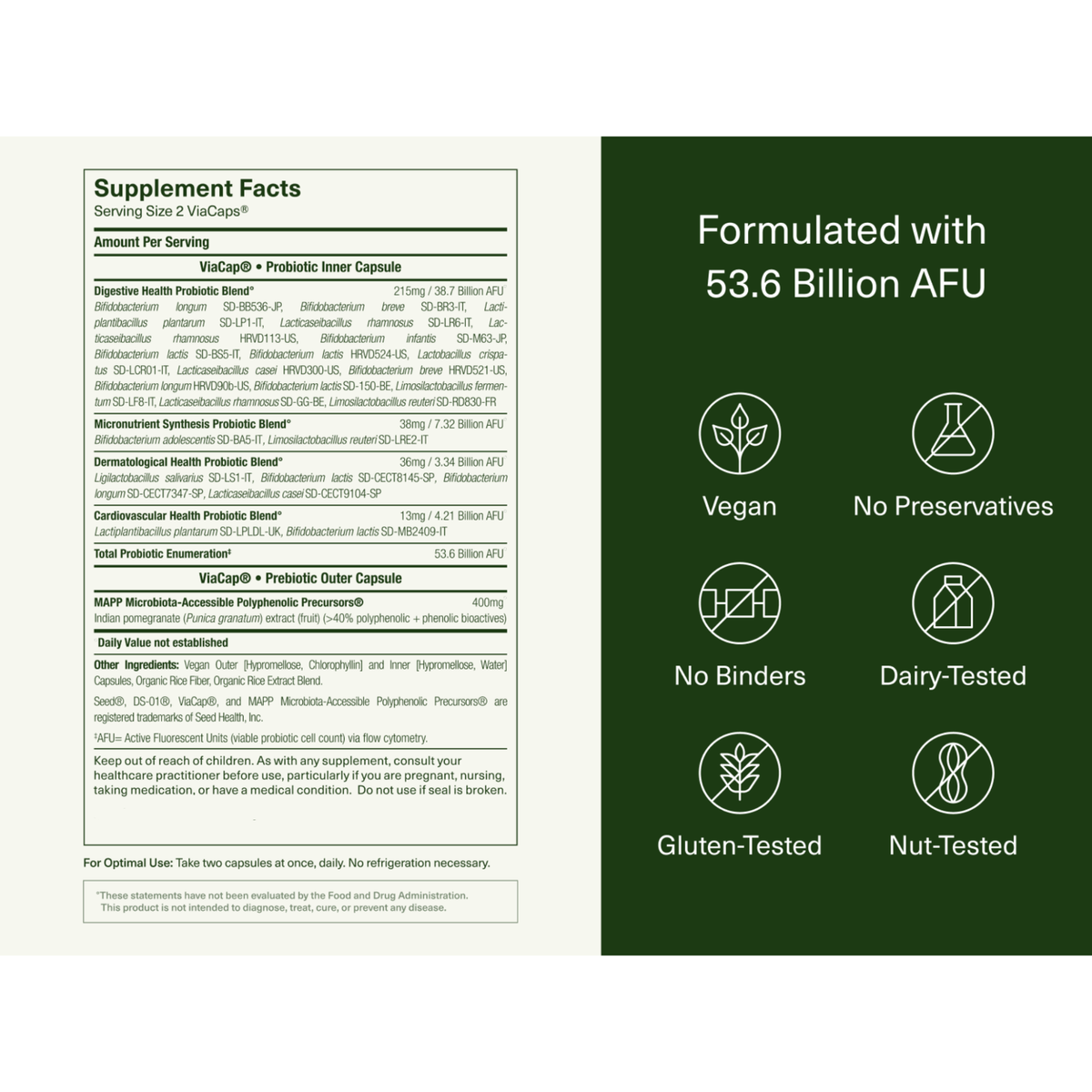 Seed Labs Daily Synbiotic